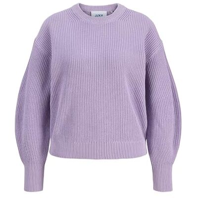 JACK & JONES Jxmila Twist Crew Neck Knit Noos, Purple Rose, XS JACK & JONES Jxmila Twist Crew Neck Knit Noos, Purple Rose, XS