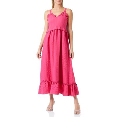 caneva Dames maxi-jurk 19323128-CA02, roze, S, roze, S caneva Dames maxi-jurk 19323128-CA02, roze, S, roze, S