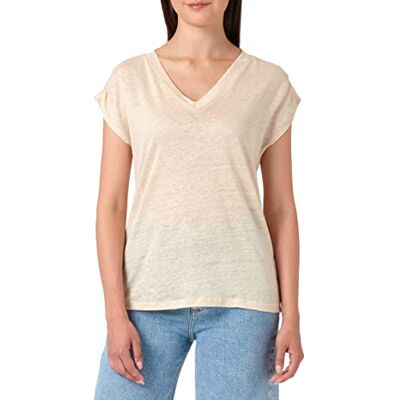 United Dames T-shirt met korte mouwen, Havermout 152, XS United Dames T-shirt met korte mouwen, Havermout 152, XS