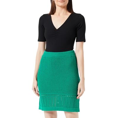 caspio Gebreide minirok voor dames 11026970-CA06, bosgroen, L, bosgroen, L caspio Gebreide minirok voor dames 11026970-CA06, bosgroen, L, bosgroen, L