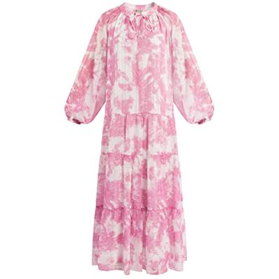IKITA Dames maxi-jurk 19323135-IK01, PINK, XS, maxi-jurk, XS IKITA Dames maxi-jurk 19323135-IK01, PINK, XS, maxi-jurk, XS