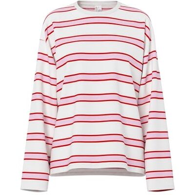 PIECES Loose Tee Pcmila LS-T-Shirt Jrs Noos BC, Roseate Spoonbill, XL Dames PIECES Loose Tee Pcmila LS-T-Shirt Jrs Noos BC, Roseate Spoonbill, XL Dames