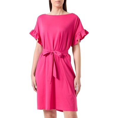 VILA VISUMMERA Boat Neck S/S Dress/R, cabaret, M VILA VISUMMERA Boat Neck S/S Dress/R, cabaret, M