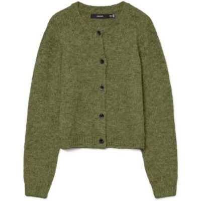VERO MODA Vmnovah Ls O-hals Button Cardi Ga Noos dames Vest VERO MODA Vmnovah Ls O-hals Button Cardi Ga Noos dames Vest
