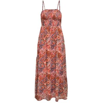 ONLY Onlelena Vikki Life Strap ANK Dress WVN, Langoustino, XS ONLY Onlelena Vikki Life Strap ANK Dress WVN, Langoustino, XS