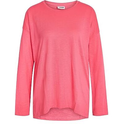 NOISY MAY Dames Effen Lange Mouw Shirt Losse Basic Stretch Trui Ronde Hals Top NMMATHILDE NOISY MAY Dames Effen Lange Mouw Shirt Losse Basic Stretch Trui Ronde Hals Top NMMATHILDE