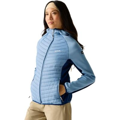 Regatta WmsAndresonHy dames Dames Anderson Hybrid jas gevoerd lichtgewicht stretch Winter Layer top Regatta WmsAndresonHy dames Dames Anderson Hybrid jas gevoerd lichtgewicht stretch Winter Layer top