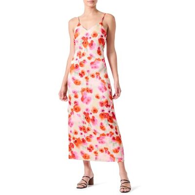 VILA Viravenna V-hals Strap Enkeljurk/Dc, Poppy Red/Aop: poppy Red Flower, 42 VILA Viravenna V-hals Strap Enkeljurk/Dc, Poppy Red/Aop: poppy Red Flower, 42