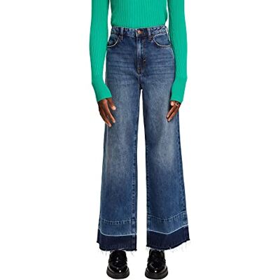ESPRIT edc by Dames 122CC1B309 Jeans, 901/BLUE Dark WaSH, 32/34 ESPRIT edc by Dames 122CC1B309 Jeans, 901/BLUE Dark WaSH, 32/34