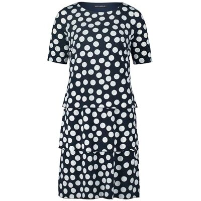 Betty Barclay Damesjurk, donkerblauw/crème., 44 Betty Barclay Damesjurk, donkerblauw/crème., 44