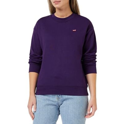 Levi's Standard Crew Sweatshirt Vrouwen, Blackberry Cordial, XXS Levi's Standard Crew Sweatshirt Vrouwen, Blackberry Cordial, XXS