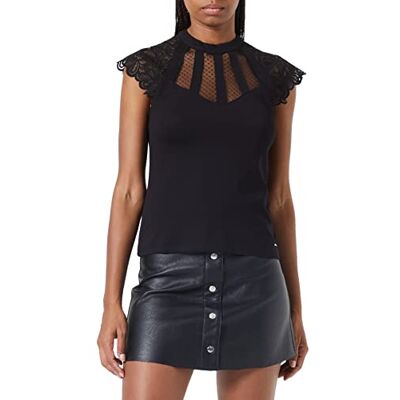 Morgan 222-DEMANE T-shirt, zwart, L Morgan 222-DEMANE T-shirt, zwart, L