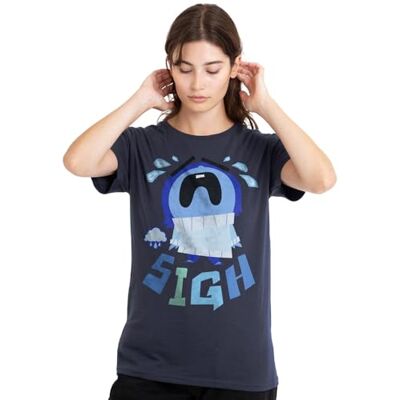 Disney Inside Out 2 Sadness dames T-shirt, diep marineblauw, groot, Diepe marine, L Disney Inside Out 2 Sadness dames T-shirt, diep marineblauw, groot, Diepe marine, L