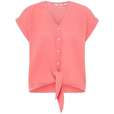 MUSTANG Style Elsa Knotted Blouse dames Bloes MUSTANG Style Elsa Knotted Blouse dames Bloes