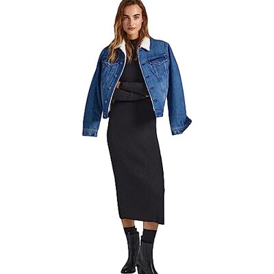 Pepe Jeans Dalia Jurk voor dames, Zwart (zwart), XL Pepe Jeans Dalia Jurk voor dames, Zwart (zwart), XL
