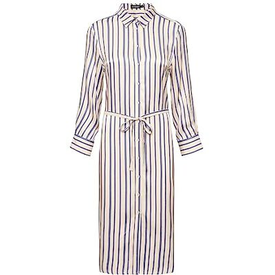 Soaked in Luxury Dames Shirt Jurk Onderstaande Knee Lengte Lange Mouwen Taille Riem dames jurk Soaked in Luxury Dames Shirt Jurk Onderstaande Knee Lengte Lange Mouwen Taille Riem dames jurk