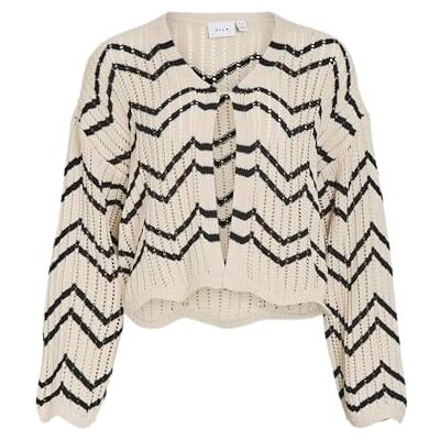 VILA Viautra L/S Short Knit Cardigan, berk, S VILA Viautra L/S Short Knit Cardigan, berk, S