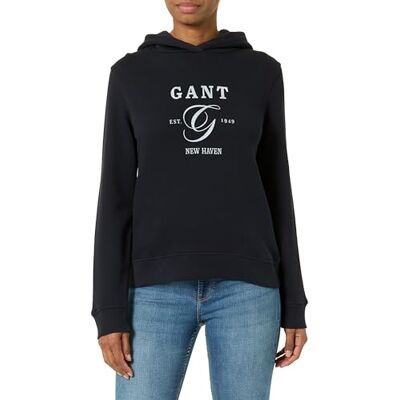 GANT Reg Graphic Hoodie dames Sweatshirt met capuchon GANT Reg Graphic Hoodie dames Sweatshirt met capuchon