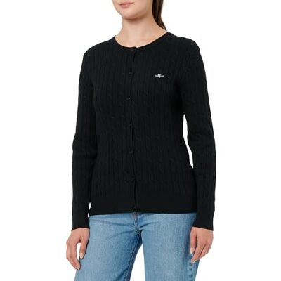 GANT Stretch Cotton Cable Cardigan dames Vest GANT Stretch Cotton Cable Cardigan dames Vest