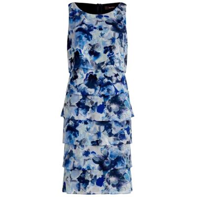 Vera Mont Damesjurk, cocktailjurk, donkerblauw/blauw, 42 Vera Mont Damesjurk, cocktailjurk, donkerblauw/blauw, 42