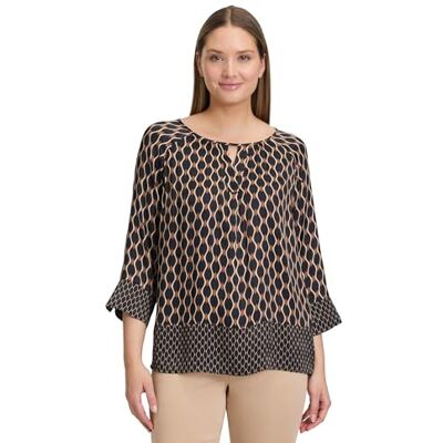 Betty Barclay 8906/1443 blouses, zwart en beige, 40 dames, zwart en beige., 38 Betty Barclay 8906/1443 blouses, zwart en beige, 40 dames, zwart en beige., 38