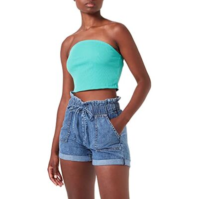 ONLY Dames Onlnessa S/L Bandeau JRS Top, marinegroen, S ONLY Dames Onlnessa S/L Bandeau JRS Top, marinegroen, S