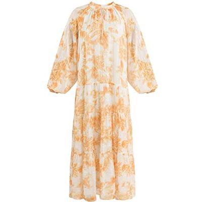 SIDONA Dames maxi-jurk 19323135-SI01, lila, XS, maxi-jurk, XS SIDONA Dames maxi-jurk 19323135-SI01, lila, XS, maxi-jurk, XS