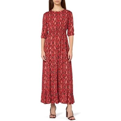 nascita dames maxi-jurk jurk, Rood slang., S nascita dames maxi-jurk jurk, Rood slang., S