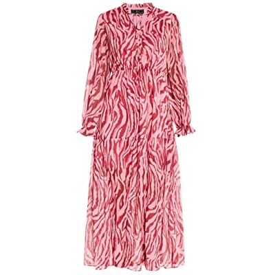 FENIA Dames maxi-jurk 19225462-FE02, roze, M, roze, M FENIA Dames maxi-jurk 19225462-FE02, roze, M, roze, M
