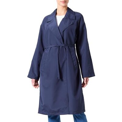 VERO MODA Dames Vmneel Long Trenchcoat, navy blazer, XS VERO MODA Dames Vmneel Long Trenchcoat, navy blazer, XS