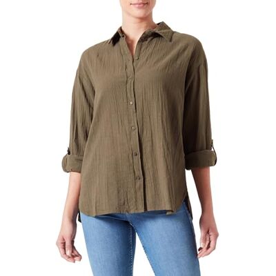 ONLY Onltizana Cotton L/S Shirt Wvn dames blouse met lange mouwen ONLY Onltizana Cotton L/S Shirt Wvn dames blouse met lange mouwen