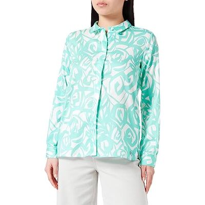 bugatti Dames W1084-21394 Blouse, Mint-540, 40 EU, Mint-540, 40 bugatti Dames W1084-21394 Blouse, Mint-540, 40 EU, Mint-540, 40