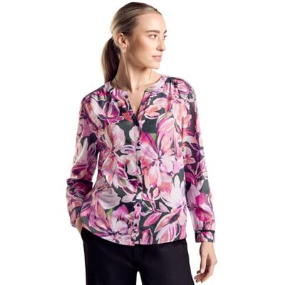 Street One Blouse met bloemenprint, Magnolia roze, 38 Street One Blouse met bloemenprint, Magnolia roze, 38