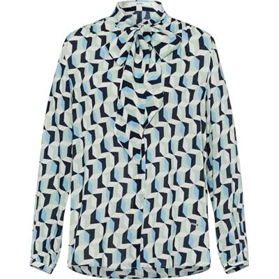 Brax Style Vivi Visco-print, 22 Navy, 38 Brax Style Vivi Visco-print, 22 Navy, 38
