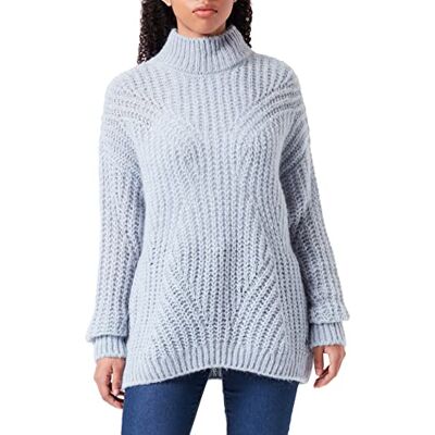 bugatti Dames W9635-52778 pullover, lichtblauw, standaard bugatti Dames W9635-52778 pullover, lichtblauw, standaard