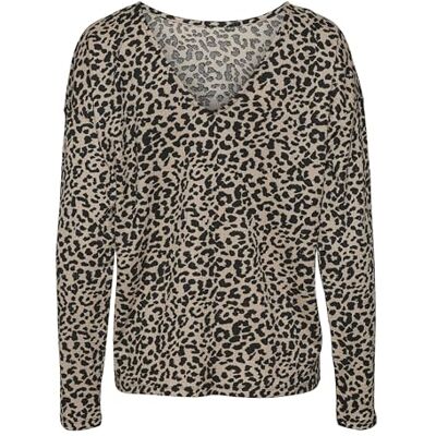 VERO MODA Vrouwelijke blouse VMMERVE Top, maansteen, S VERO MODA Vrouwelijke blouse VMMERVE Top, maansteen, S