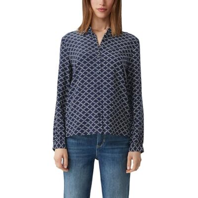 COMMA CI blouse met lange mouwen, 58A1, 44 COMMA CI blouse met lange mouwen, 58A1, 44