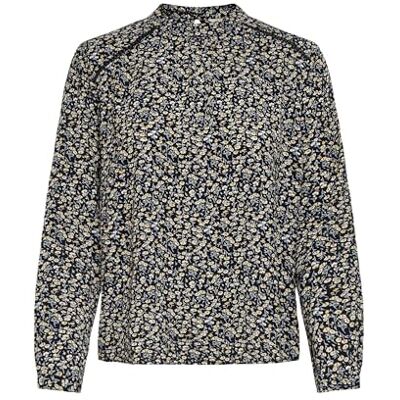 ONLY Blousejurk voor dames ONLNEW MALLORY L/S BLOUSE AOP WVN NOOS, Night Sky/AOP: anne Ditsy Flower, 42 ONLY Blousejurk voor dames ONLNEW MALLORY L/S BLOUSE AOP WVN NOOS, Night Sky/AOP: anne Ditsy Flower, 42