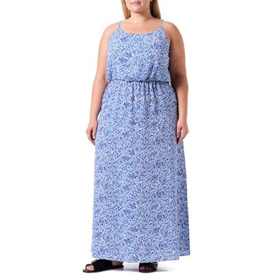 ONLY Onlwinner S/L Maxi Dress Noos Ptm, wit, 46 ONLY Onlwinner S/L Maxi Dress Noos Ptm, wit, 46