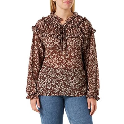 DreiMaster Vintage blouse met lange mouwen teylon dames blouse met lange mouwen (1-Pack) DreiMaster Vintage blouse met lange mouwen teylon dames blouse met lange mouwen (1-Pack)