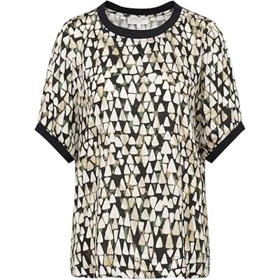 bugatti Vrijetijdsblouse voor dames, 1:2 mouw, Olijf-160, 34 bugatti Vrijetijdsblouse voor dames, 1:2 mouw, Olijf-160, 34