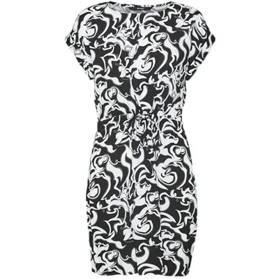 VERO MODA Vmeasy Joy S/S Tie Short Dress Wvn Ga dames mini-jurk VERO MODA Vmeasy Joy S/S Tie Short Dress Wvn Ga dames mini-jurk