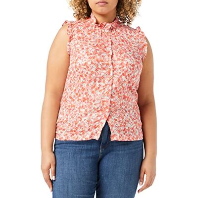 MUSTANG Elsa Viscose Aop dames Bloes MUSTANG Elsa Viscose Aop dames Bloes