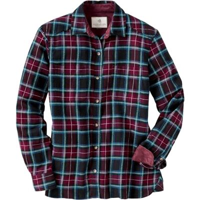 Legendary Whitetails Legendarisch flanellen overhemd voor dames, comfortabele pasvorm, button-down overhemd Legendary Whitetails Legendarisch flanellen overhemd voor dames, comfortabele pasvorm, button-down overhemd