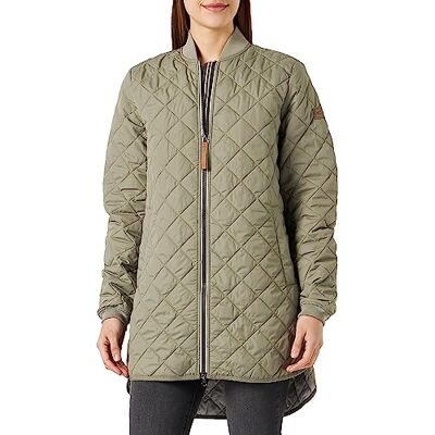 camel active Womenswear Dames 310570/1F41 Coat, Sage, 48, sage, 48 camel active Womenswear Dames 310570/1F41 Coat, Sage, 48, sage, 48