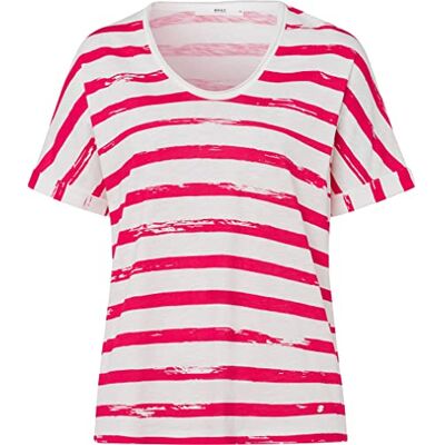 Brax Dames Style Carrie T-shirt, Crunchy Pink, 34 Brax Dames Style Carrie T-shirt, Crunchy Pink, 34
