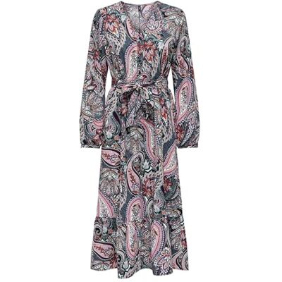 ONLY Onlnova Life Elite Amy Long Dress Aop dames Gekleed ONLY Onlnova Life Elite Amy Long Dress Aop dames Gekleed