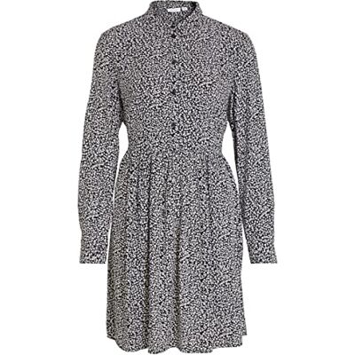 VILA Vifini L/S Shirt Dress/Su Noos dames Jurk VILA Vifini L/S Shirt Dress/Su Noos dames Jurk