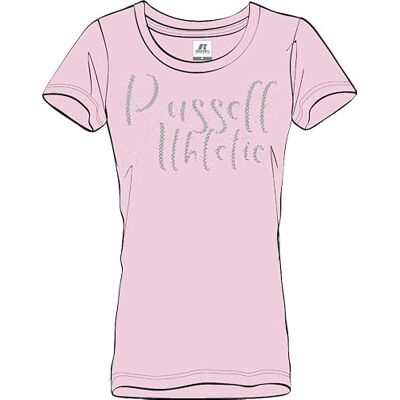 Russell Athletic Scripted S/S Crewneck Tee Shirt dames T-Shirt Russell Athletic Scripted S/S Crewneck Tee Shirt dames T-Shirt