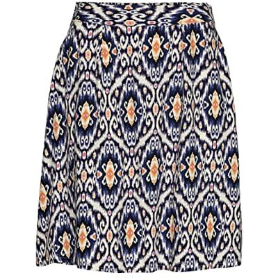 VERO MODA Dames Vmsifa Hw Abk Rok WVN Btq, Navy Blazer/Aop:sifa, XS VERO MODA Dames Vmsifa Hw Abk Rok WVN Btq, Navy Blazer/Aop:sifa, XS